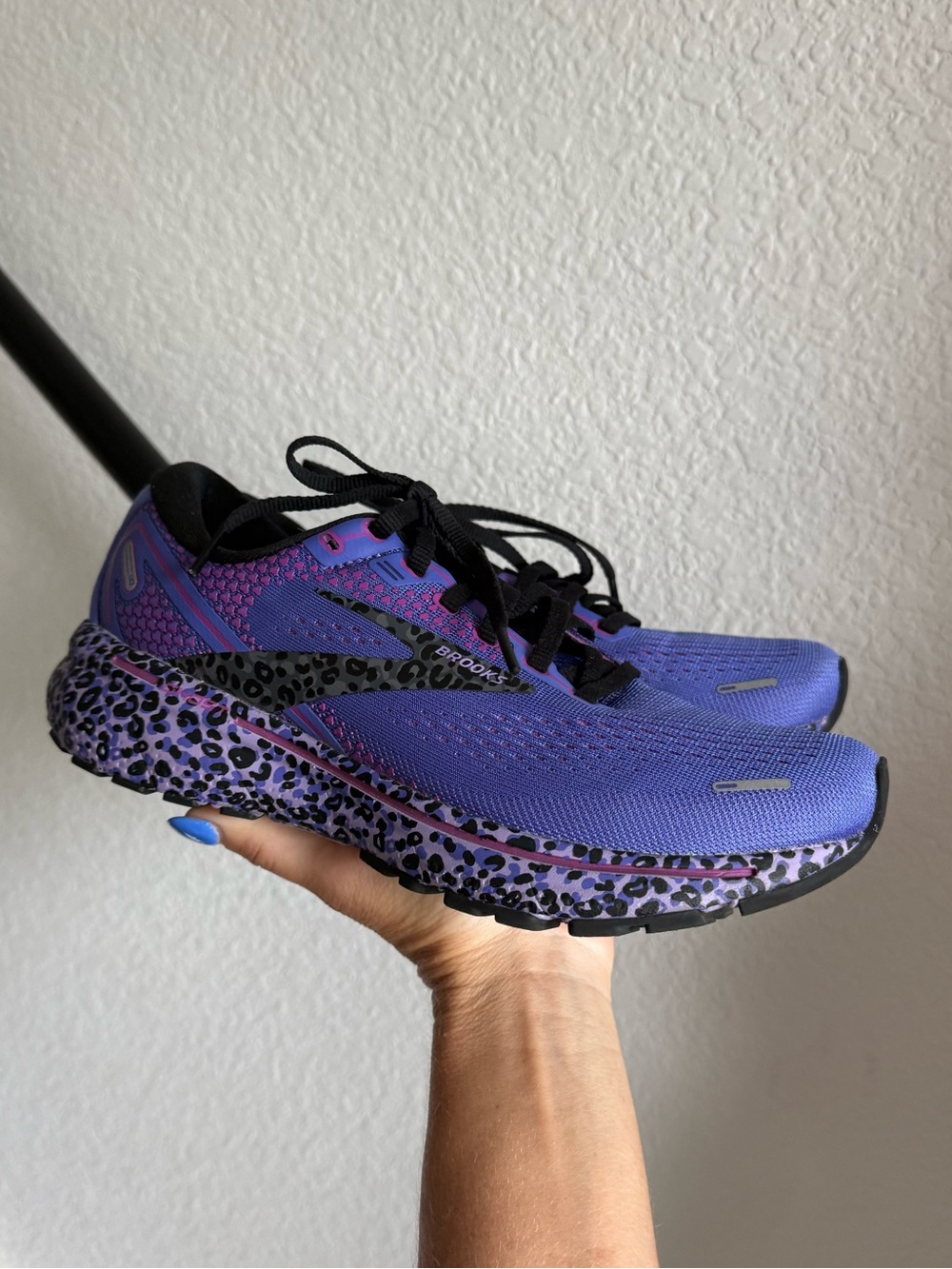 Brooks Ghost 14 Run Wild Electric Cheetah Limited Edition Sneakers Sz: 8 - Picture 7 of 14